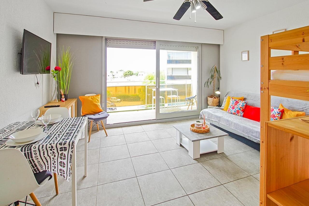 Studio Moderne Avec Parking Et Piscine- 313 Canet-en-Roussillon Exterior foto