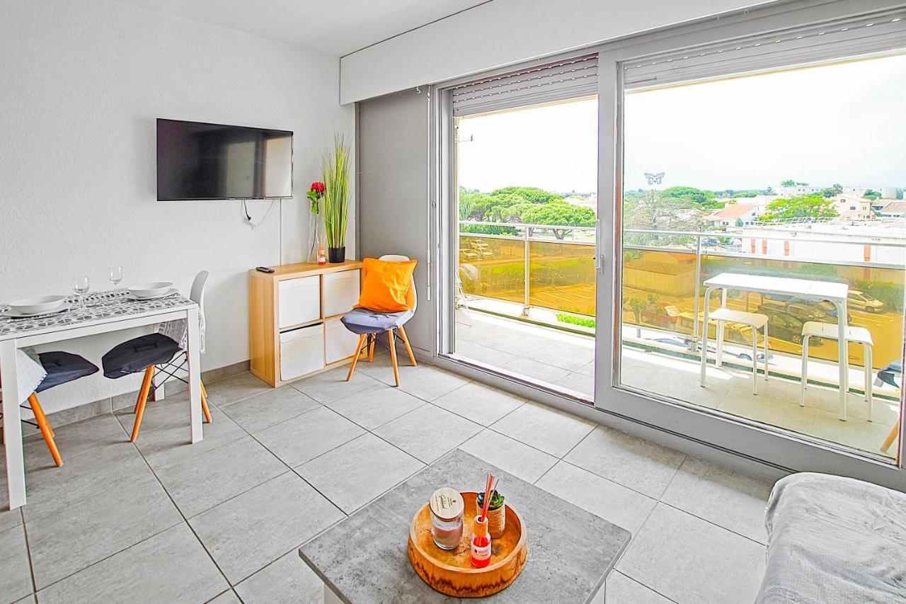 Studio Moderne Avec Parking Et Piscine- 313 Canet-en-Roussillon Exterior foto
