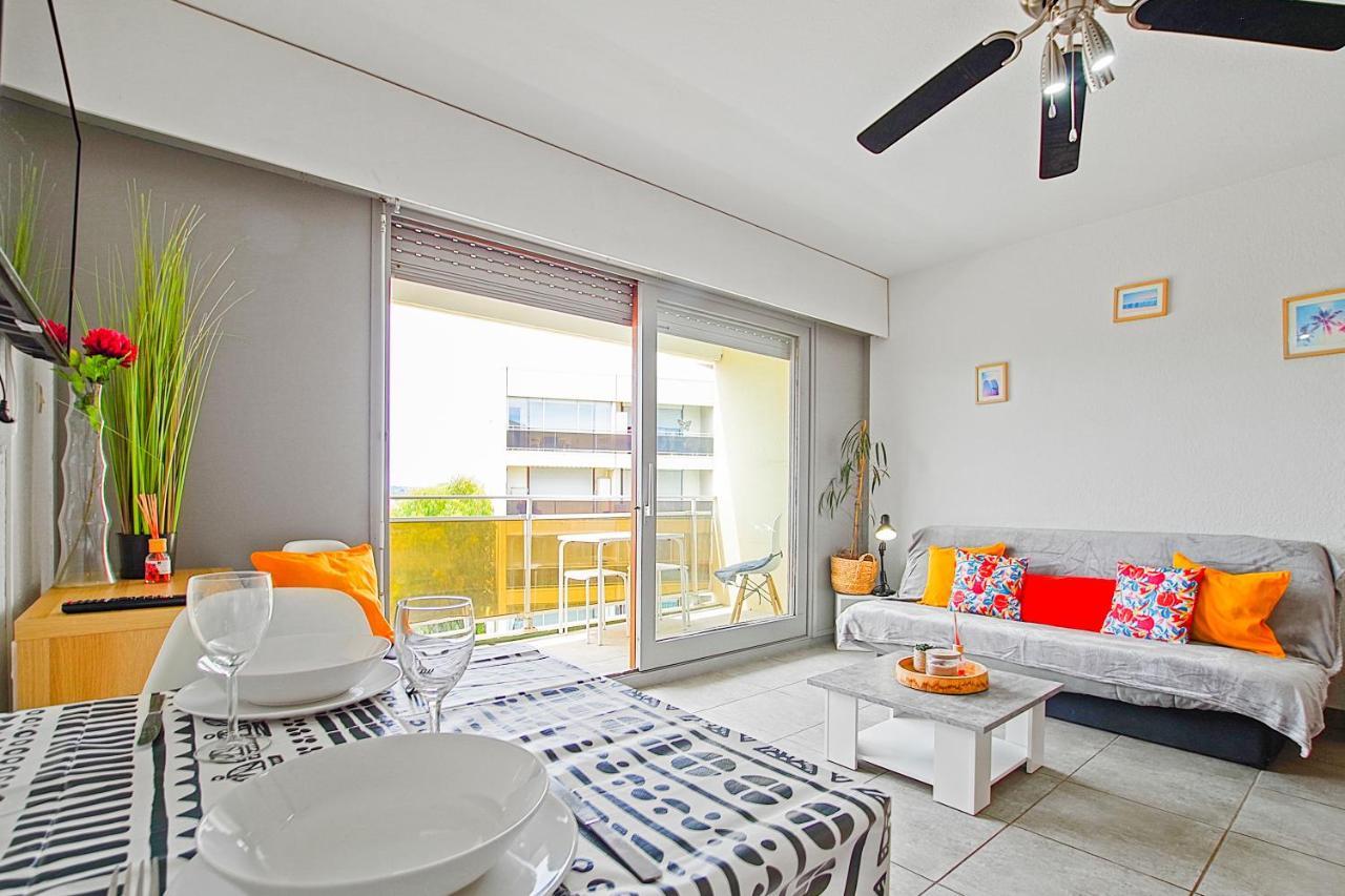 Studio Moderne Avec Parking Et Piscine- 313 Canet-en-Roussillon Exterior foto